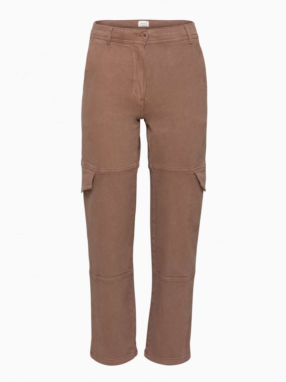 Aritzia Wilfred Free Maeve Cotton Cargo Pant in GD Deep Taupe